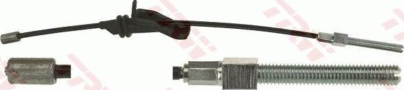 TRW GCH393 - Cable, parking brake onlydrive.pro