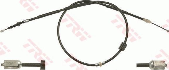 TRW GCH3027 - Cable, parking brake onlydrive.pro