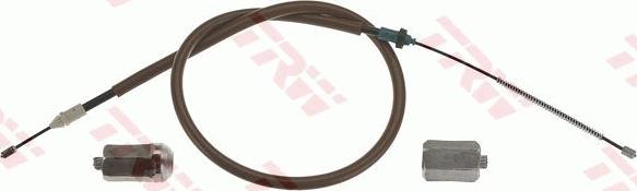 TRW GCH252 - Cable, parking brake onlydrive.pro