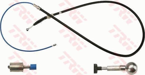 TRW GCH2602 - Cable, parking brake onlydrive.pro