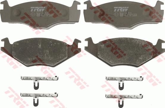 TRW GDB454 - Brake Pad Set, disc brake onlydrive.pro