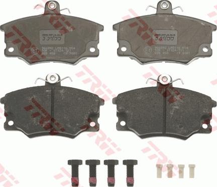 TRW GDB458 - Brake Pad Set, disc brake onlydrive.pro