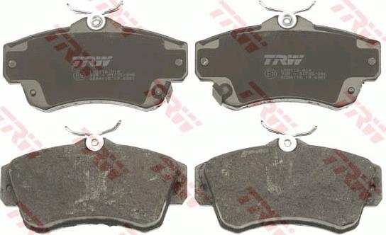 TRW GDB4118 - Brake Pad Set, disc brake onlydrive.pro