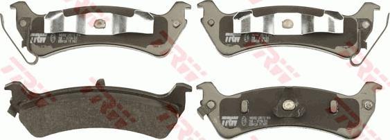 TRW GDB4124 - Brake Pad Set, disc brake onlydrive.pro