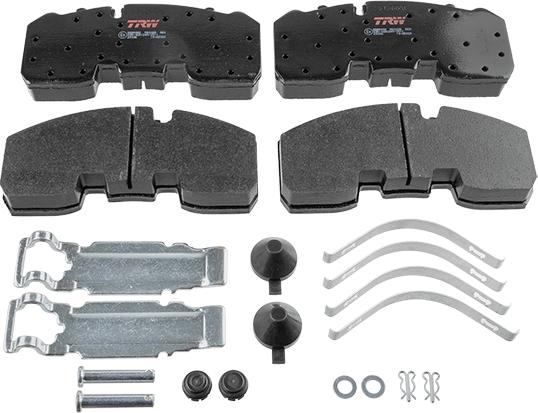 TRW GDB5092 - Brake Pad Set, disc brake onlydrive.pro