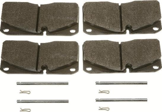 TRW GDB5058 - Brake Pad Set, disc brake onlydrive.pro