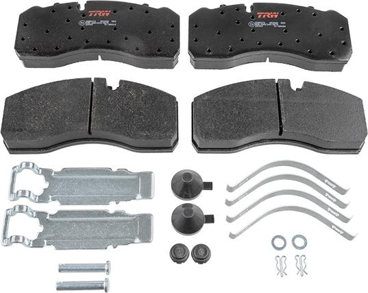 TRW GDB5072 - Brake Pad Set, disc brake onlydrive.pro