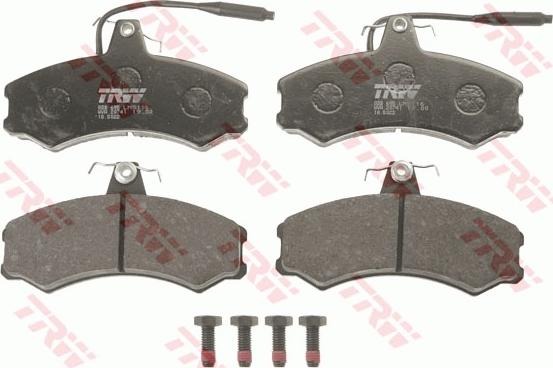 TRW GDB695 - Brake Pad Set, disc brake onlydrive.pro