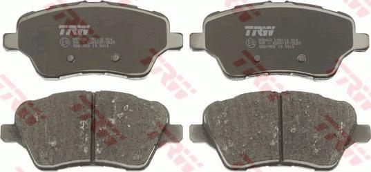 TRW GDB1959 - Brake Pad Set, disc brake onlydrive.pro