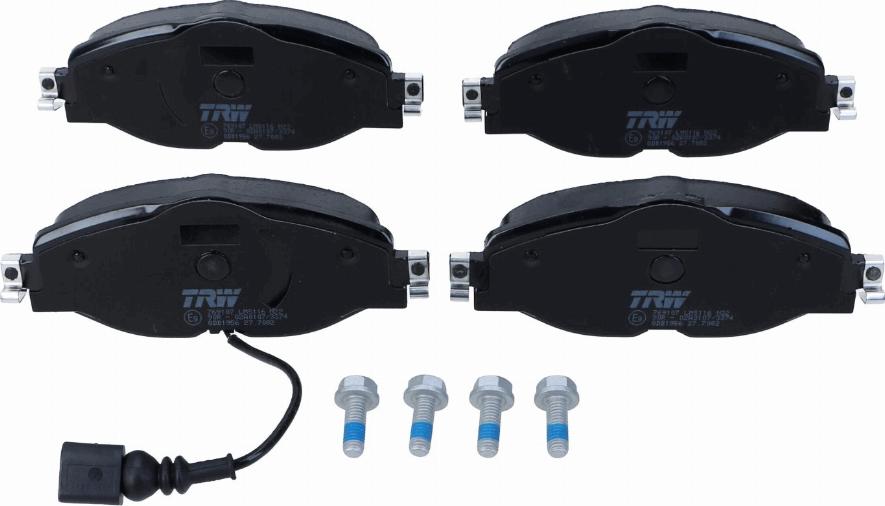 TRW GDB1956 - Brake Pad Set, disc brake onlydrive.pro