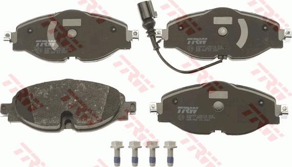 TRW GDB1956 - Brake Pad Set, disc brake onlydrive.pro