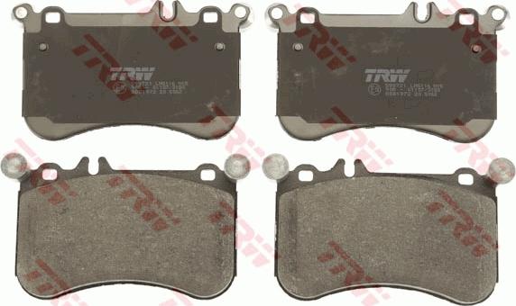 TRW GDB1972 - Brake Pad Set, disc brake onlydrive.pro