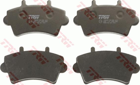 TRW GDB1442 - Brake Pad Set, disc brake onlydrive.pro