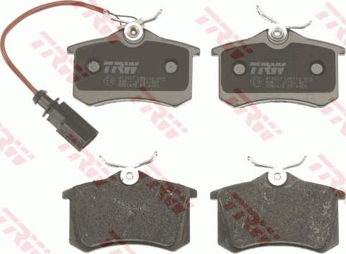 TRW GDB1415 - Brake Pad Set, disc brake onlydrive.pro