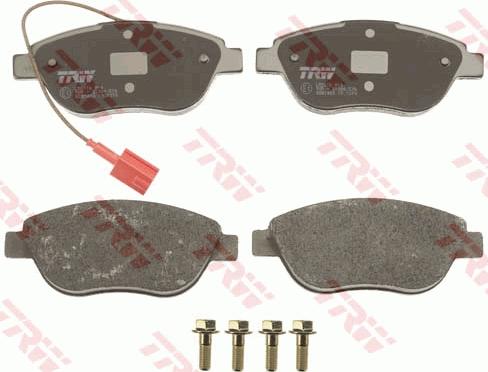 TRW GDB1483 - Brake Pad Set, disc brake onlydrive.pro