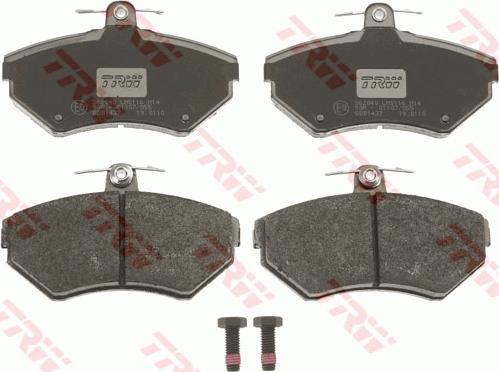 TRW GDB1437 - Brake Pad Set, disc brake onlydrive.pro