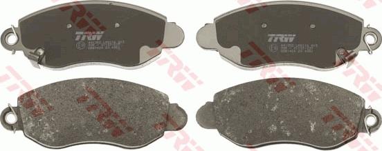 TRW GDB1424 - Brake Pad Set, disc brake onlydrive.pro