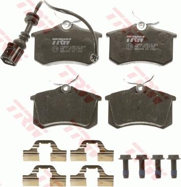 TRW GDB1475 - Brake Pad Set, disc brake onlydrive.pro