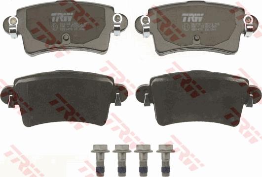 TRW GDB1470 - Brake Pad Set, disc brake onlydrive.pro