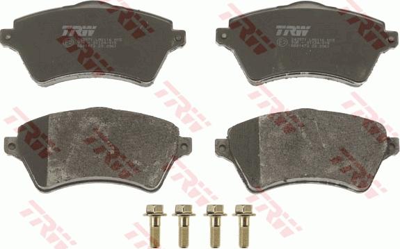 TRW GDB1473 - Brake Pad Set, disc brake onlydrive.pro