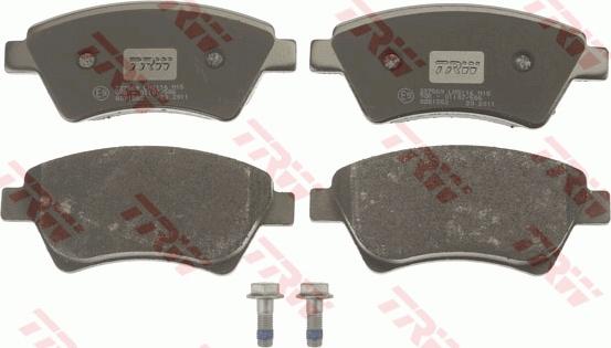 TRW GDB1552 - Brake Pad Set, disc brake onlydrive.pro