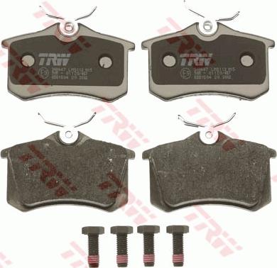 TRW GDB1504 - Brake Pad Set, disc brake onlydrive.pro