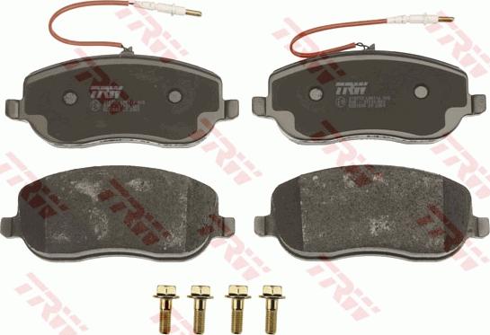 TRW GDB1503 - Brake Pad Set, disc brake onlydrive.pro