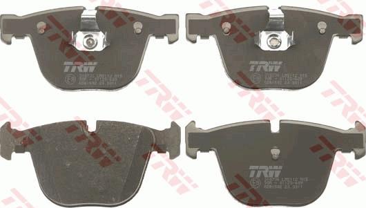 TRW GDB1502 - Brake Pad Set, disc brake onlydrive.pro