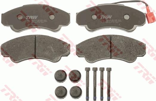 TRW GDB1518 - Brake Pad Set, disc brake onlydrive.pro