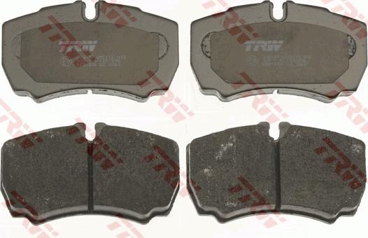 TRW GDB1535 - Brake Pad Set, disc brake onlydrive.pro