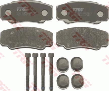 TRW GDB1521 - Brake Pad Set, disc brake onlydrive.pro