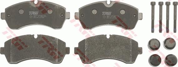 TRW GDB1696 - Brake Pad Set, disc brake onlydrive.pro