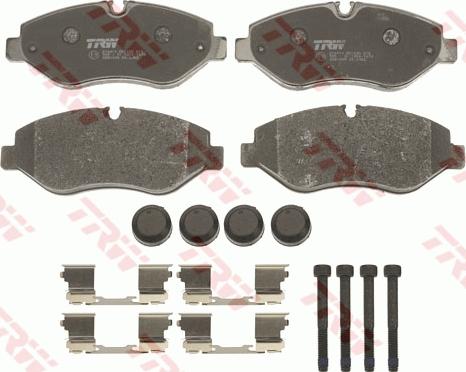 TRW GDB1698 - Brake Pad Set, disc brake onlydrive.pro