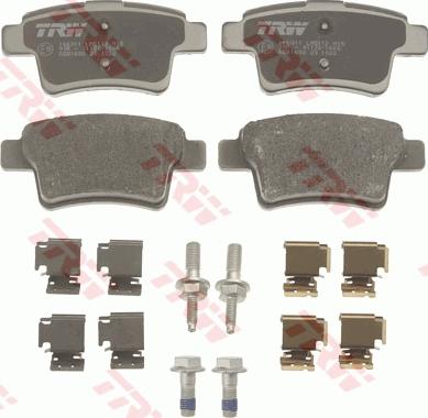 TRW GDB1692 - Brake Pad Set, disc brake onlydrive.pro