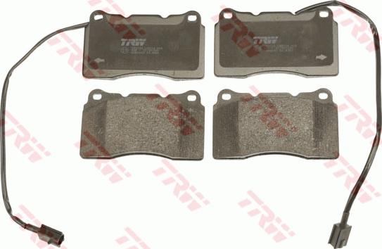 TRW GDB1603 - Brake Pad Set, disc brake onlydrive.pro