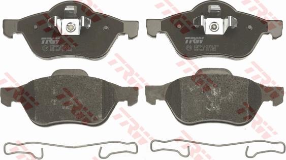 TRW GDB1687 - Brake Pad Set, disc brake onlydrive.pro