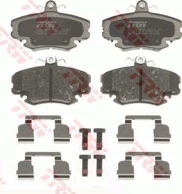 TRW GDB1634 - Brake Pad Set, disc brake onlydrive.pro