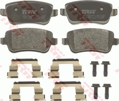 TRW GDB1638 - Brake Pad Set, disc brake onlydrive.pro