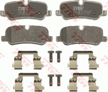 TRW GDB1632 - Brake Pad Set, disc brake onlydrive.pro