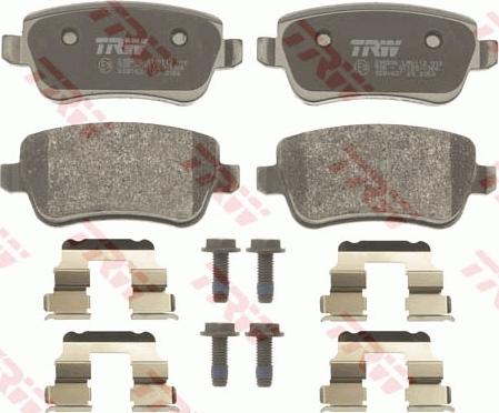 TRW GDB1637 - Brake Pad Set, disc brake onlydrive.pro