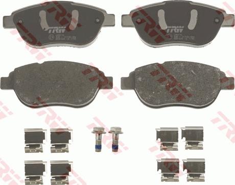 TRW GDB1624 - Brake Pad Set, disc brake onlydrive.pro