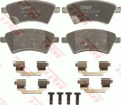 TRW GDB1673 - Brake Pad Set, disc brake onlydrive.pro