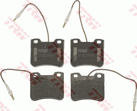 TRW GDB1031 - Brake Pad Set, disc brake onlydrive.pro