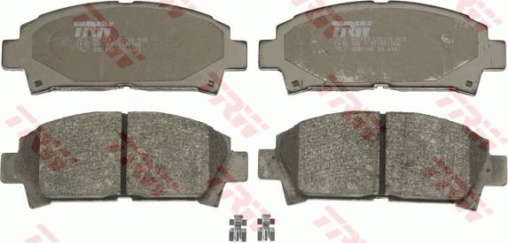 TRW GDB1145 - Brake Pad Set, disc brake onlydrive.pro