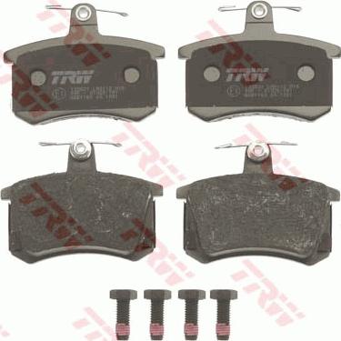 TRW GDB1163 - Brake Pad Set, disc brake onlydrive.pro