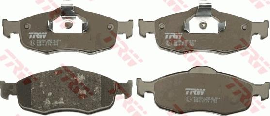 TRW GDB1107 - Brake Pad Set, disc brake onlydrive.pro