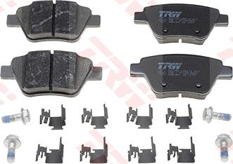 TRW GDB1841 - Brake Pad Set, disc brake onlydrive.pro