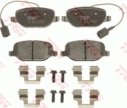 TRW GDB1851 - Brake Pad Set, disc brake onlydrive.pro