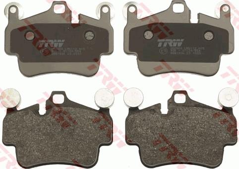 TRW GDB1836 - Brake Pad Set, disc brake onlydrive.pro