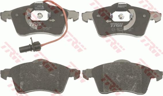 TRW GDB1391 - Brake Pad Set, disc brake onlydrive.pro